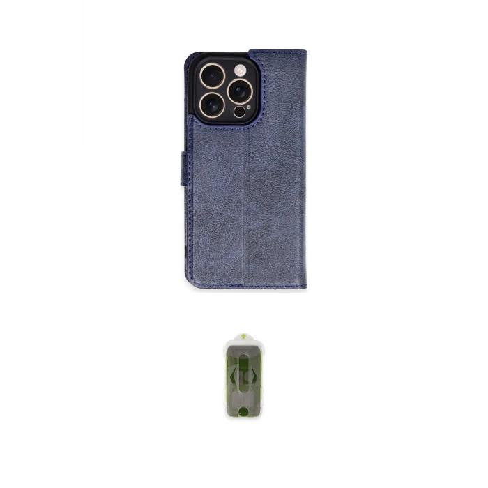 ieg™ iPhone 16 Pro Kılıf Siluet Işık Serisi - Siyah Joko Magic 5D Hayalet Cam