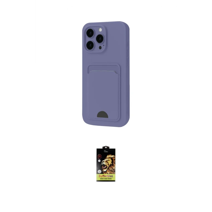 ieg™ iPhone 16 Pro Kılıf Vadi Çizgi Prime - Siyah Buffer Cam Ekran Koruyucu