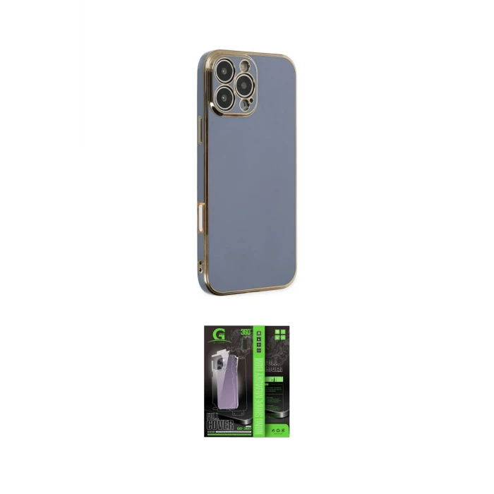 ieg™ iPhone 16 Pro Kılıf Yankı Serisi - Şeffaf 360 Full Body Arka Koruyucu