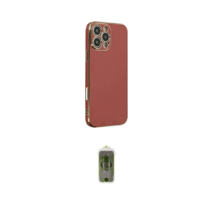 ieg™ iPhone 16 Pro Kılıf Yankı Serisi - Siyah Joko Magic 5D Hayalet Cam