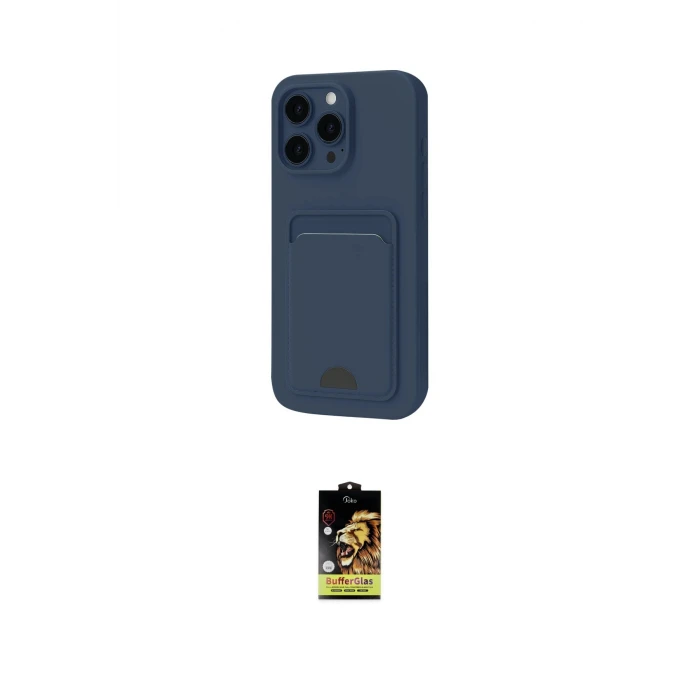 ieg™ iPhone 16 Pro Max Kılıf Vadi Çizgi Prime - Siyah Buffer Cam Ekran Koruyucu