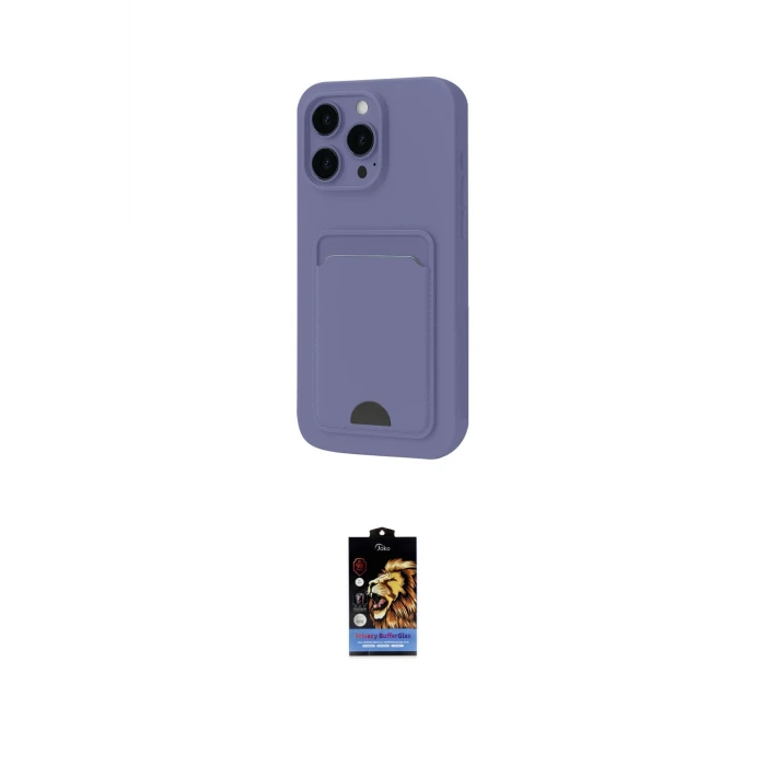 ieg™ iPhone 16 Pro Max Kılıf Vadi Çizgi Prime - Siyah Buffer Hayalet Cam Ekran Koruyucu
