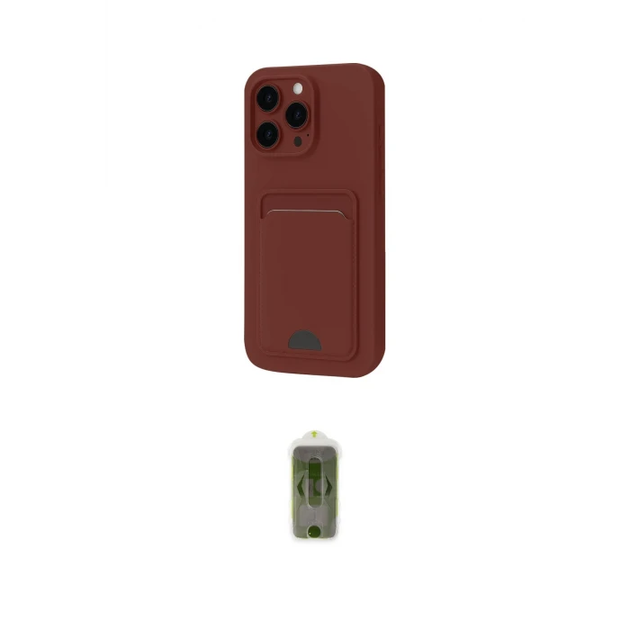 ieg™ iPhone 16 Pro Max Kılıf Vadi Çizgi Prime - Siyah Joko Magic 5D Hayalet Cam