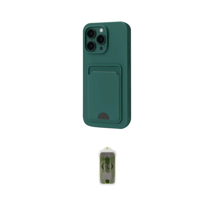 ieg™ iPhone 16 Pro Max Kılıf Vadi Çizgi Prime - Siyah Joko Magic 5D Hayalet Cam