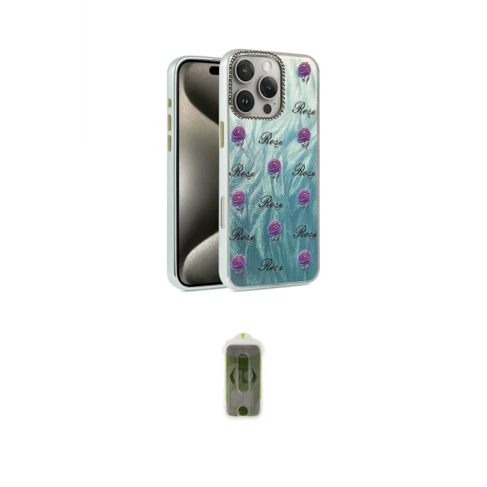 ieg™ iPhone 16 Pro Max Kılıf Zirve Modern Prime - Siyah Joko Magic 5D Hayalet Cam
