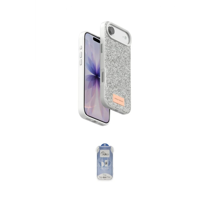 ieg™ iPhone 17 Air Kılıf Vadi Klasik Serisi - Siyah Joko Magic 5D Cam