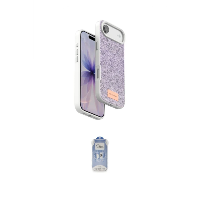 ieg™ iPhone 17 Air Kılıf Vadi Klasik Serisi - Siyah Joko Magic 5D Cam