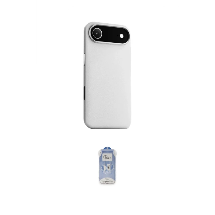 ieg™ iPhone 17 Air Kılıf Zirve Modern Prime - Siyah Joko Magic 5D Cam
