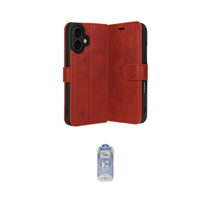 ieg™ iPhone 17 Kılıf Siluet Işık Serisi - Siyah Joko Magic 5D Cam