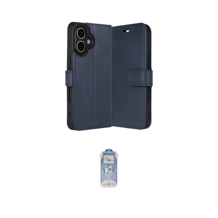 ieg™ iPhone 17 Kılıf Siluet Işık Serisi - Siyah Joko Magic 5D Cam