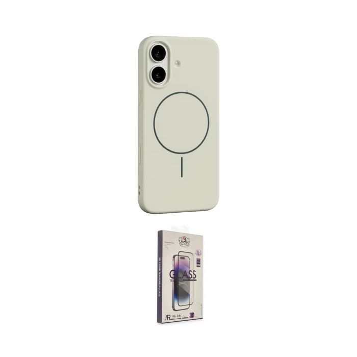 ieg™ iPhone 17 Kılıf Yankı Form Serisi - Siyah Bilvis 3D Cam Ekran Koruyucu