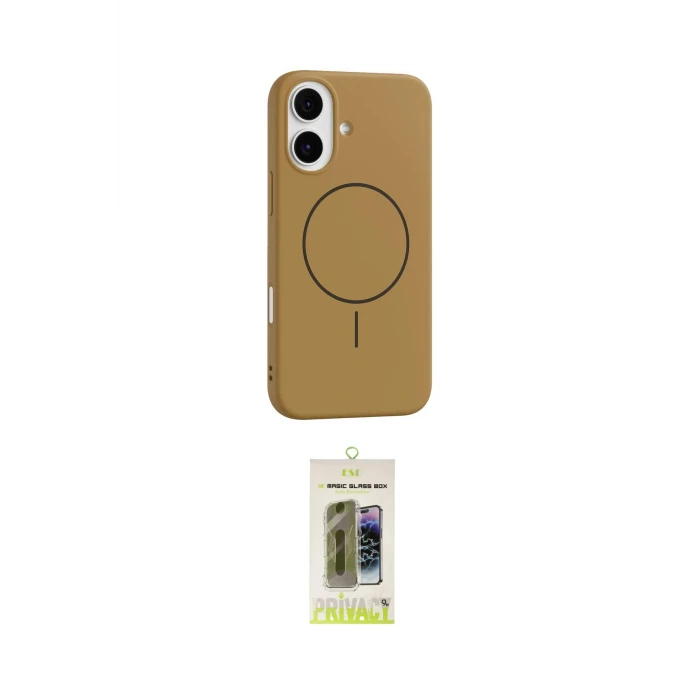 ieg™ iPhone 17 Kılıf Yankı Form Serisi - Siyah Joko Magic 5D Hayalet Cam