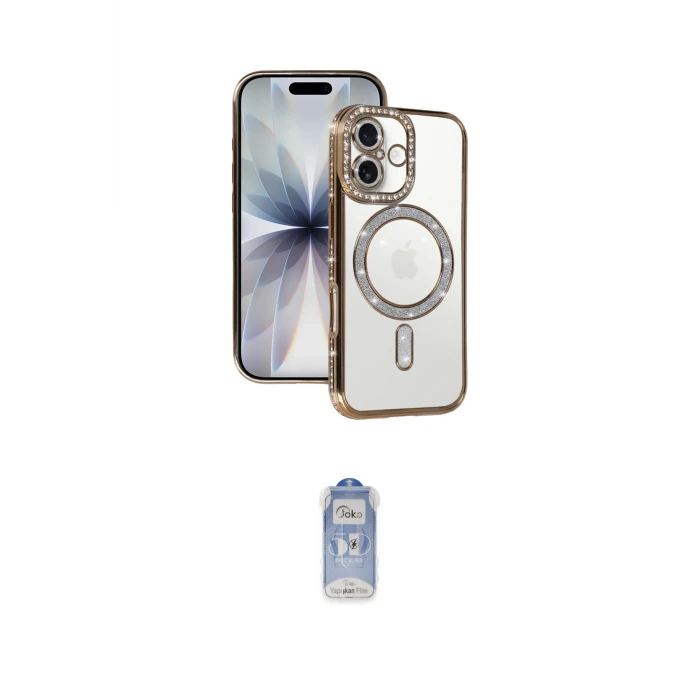 ieg™ iPhone 17 Kılıf Zirve Doku Prime - Siyah Joko Magic 5D Cam