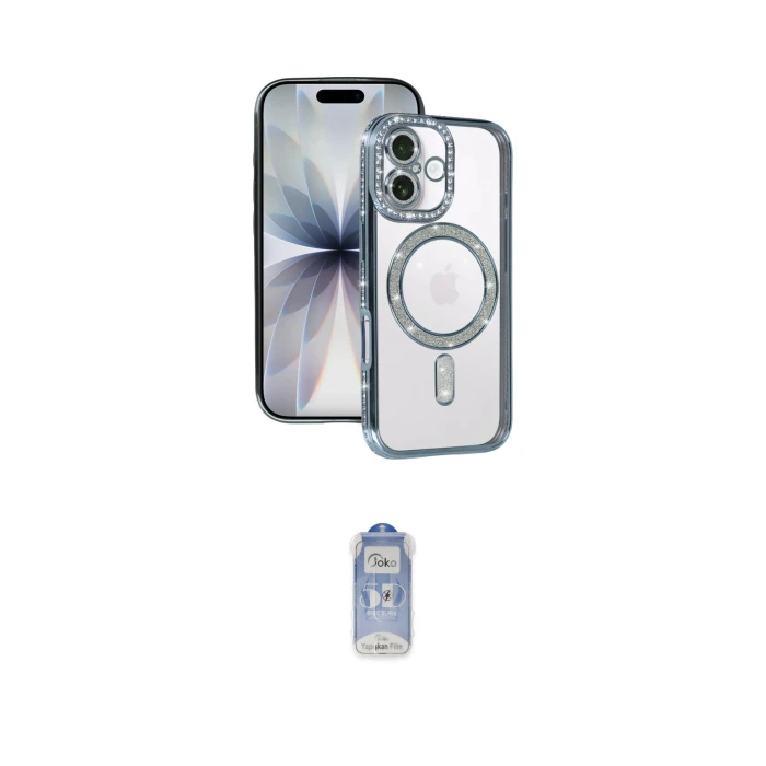 ieg™ iPhone 17 Kılıf Zirve Doku Prime - Siyah Joko Magic 5D Cam