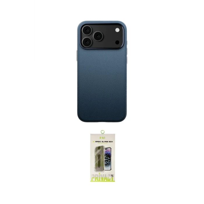 ieg™ iPhone 17 Pro Kılıf Zirve Modern Prime - Siyah Joko Magic 5D Hayalet Cam