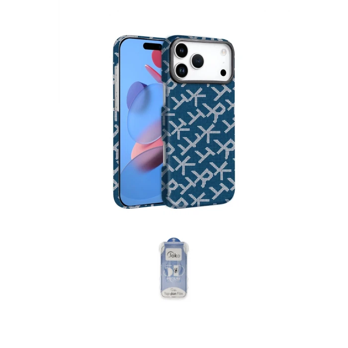 ieg™ iPhone 17 Pro Max Kılıf Doruk Serisi - Siyah Joko Magic 5D Cam