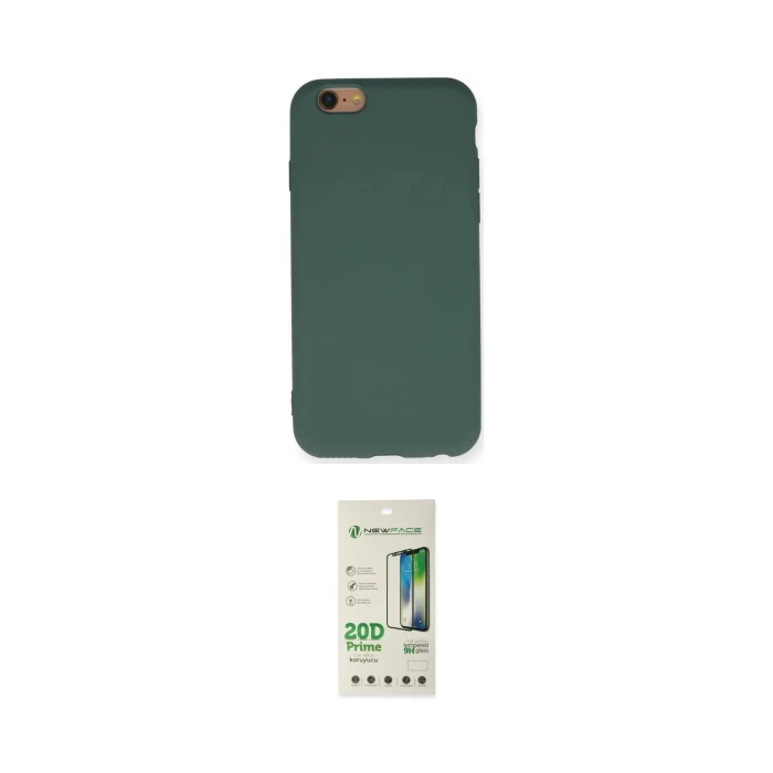 ieg™ iPhone 6 Kılıf Ahenk Serisi - Beyaz 20D Premium Cam Ekran Koruyucu