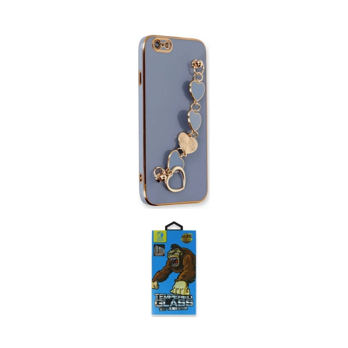 ieg™ iPhone 6 Kılıf Nova Işık Prime - Siyah 18D Cam Ekran Koruyucu