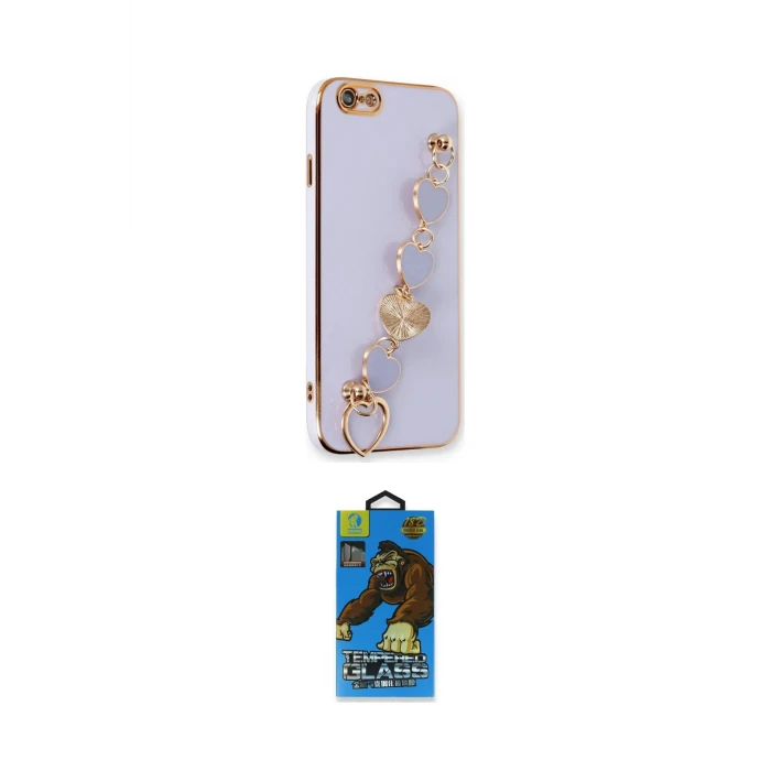 ieg™ iPhone 6 Kılıf Nova Işık Prime - Siyah 18D Cam Ekran Koruyucu
