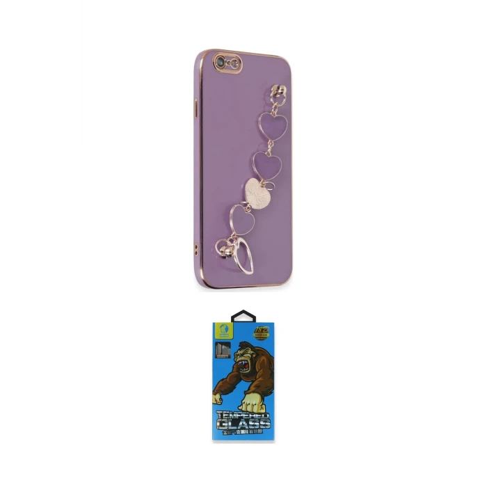 ieg™ iPhone 6 Kılıf Nova Işık Prime - Siyah 18D Cam Ekran Koruyucu