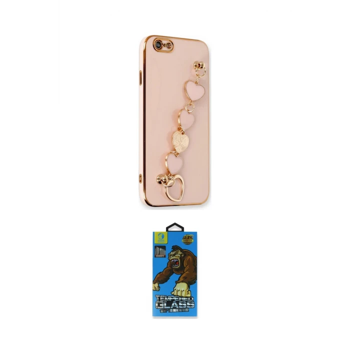 ieg™ iPhone 6 Kılıf Nova Işık Prime - Siyah 18D Cam Ekran Koruyucu