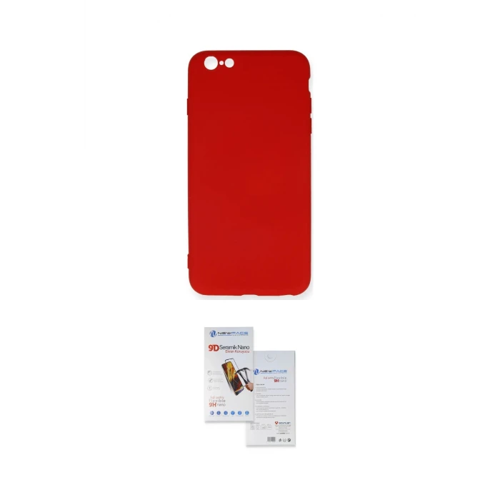 ieg™ iPhone 6 Plus Kılıf Ahenk Serisi - Siyah Seramik Nano Ekran Koruyucu