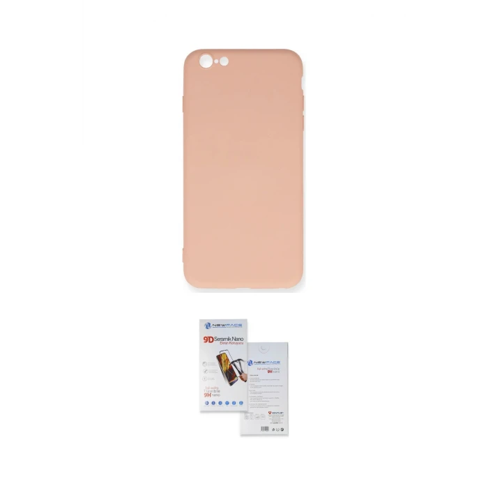 ieg™ iPhone 6 Plus Kılıf Ahenk Serisi - Siyah Seramik Nano Ekran Koruyucu