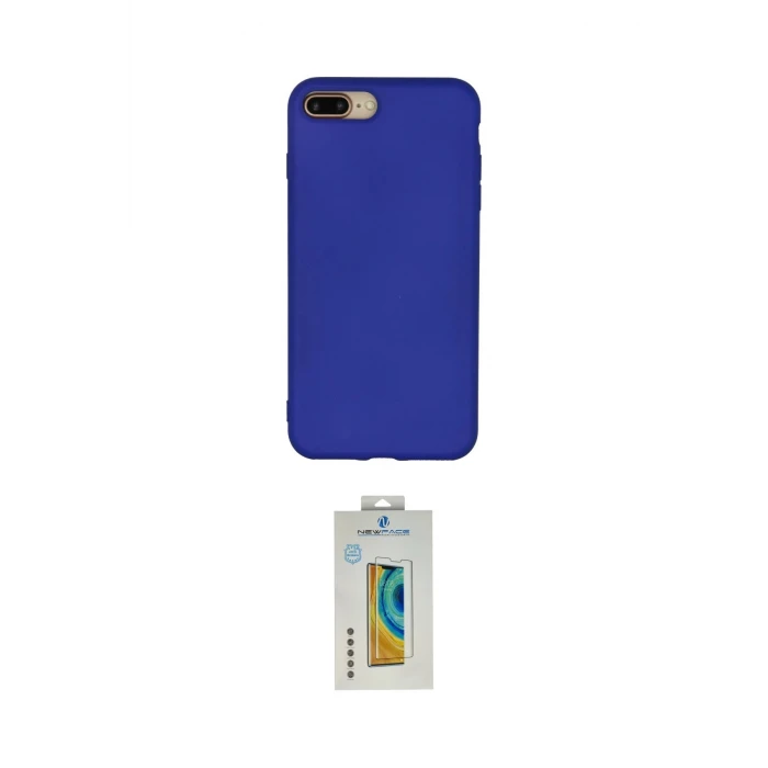 ieg™ iPhone 7 Plus Kılıf Ahenk Serisi - Siyah Polymer Nano Ekran Koruyucu