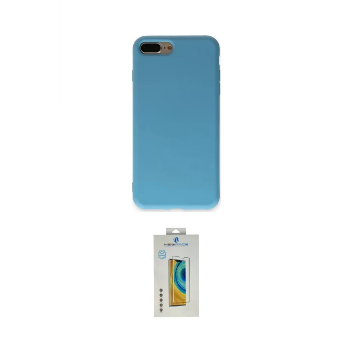 ieg™ iPhone 7 Plus Kılıf Ahenk Serisi - Siyah Polymer Nano Ekran Koruyucu