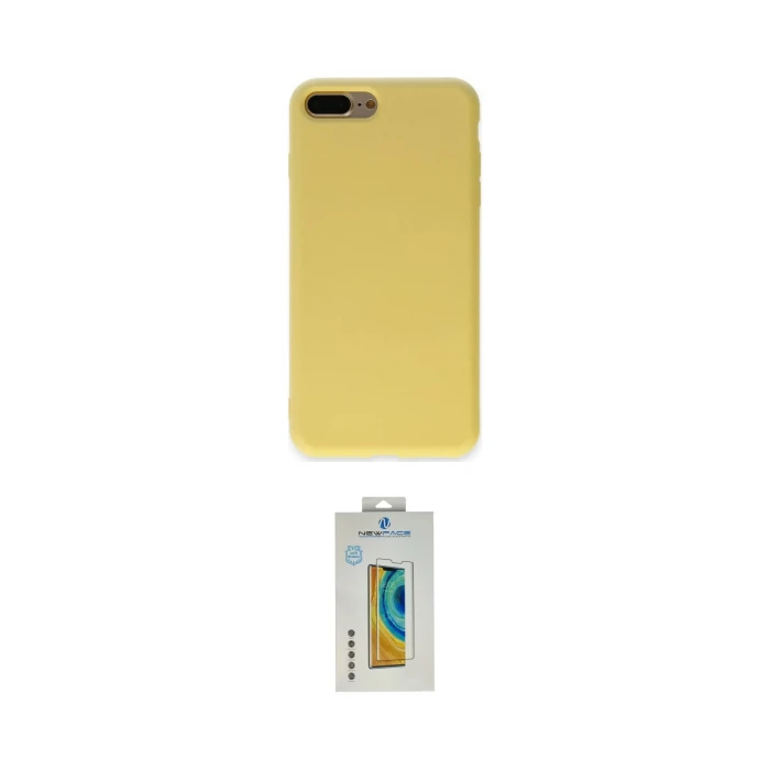 ieg™ iPhone 7 Plus Kılıf Ahenk Serisi - Siyah Polymer Nano Ekran Koruyucu