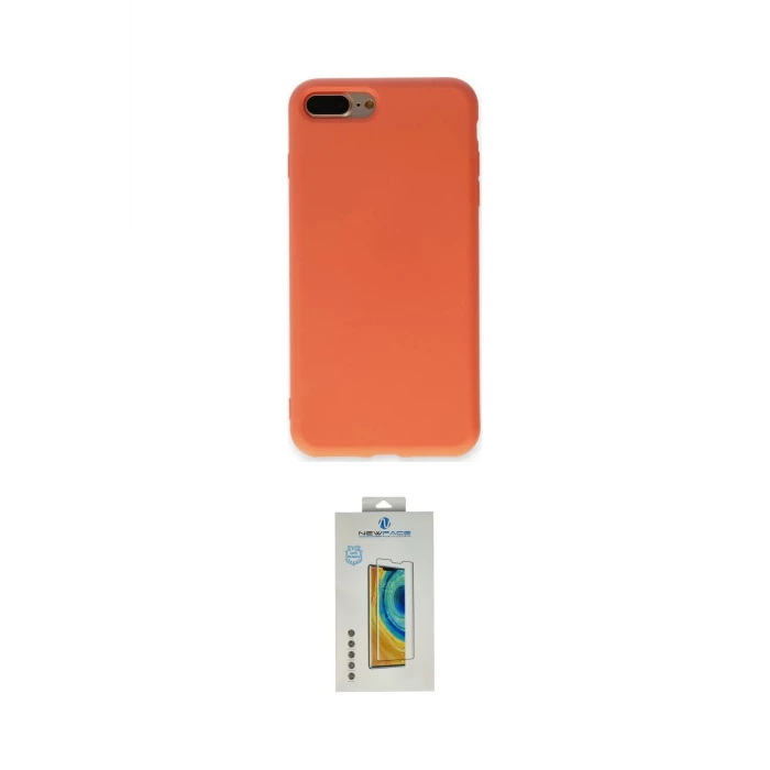 ieg™ iPhone 7 Plus Kılıf Ahenk Serisi - Siyah Polymer Nano Ekran Koruyucu