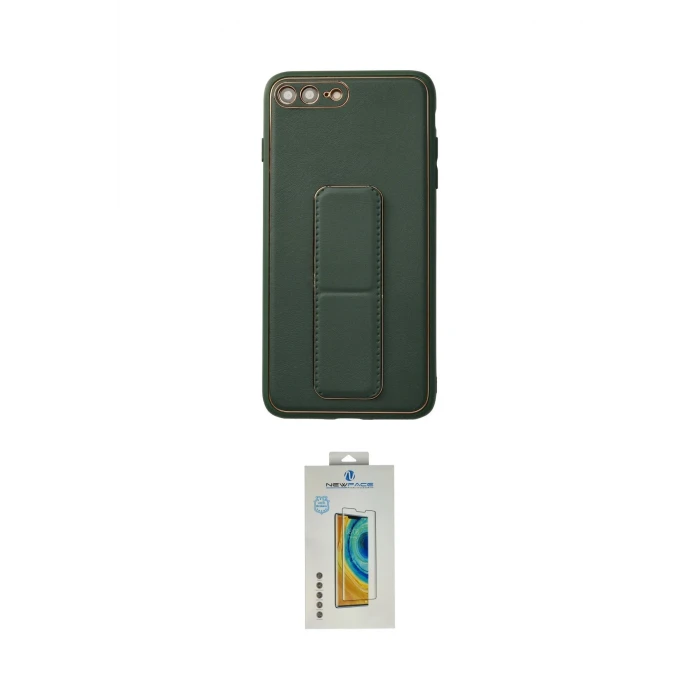 ieg™ iPhone 7 Plus Kılıf Akış Doku - Beyaz Polymer Nano Ekran Koruyucu