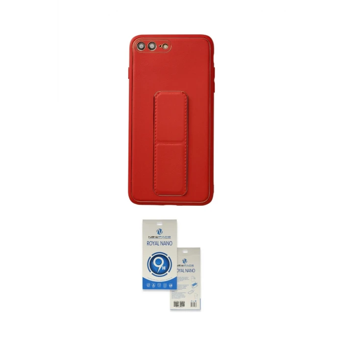 ieg™ iPhone 7 Plus Kılıf Akış Doku - Şeffaf Royal Nano Ekran Koruyucu