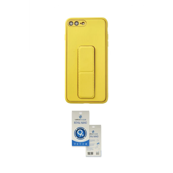 ieg™ iPhone 7 Plus Kılıf Akış Doku - Şeffaf Royal Nano Ekran Koruyucu