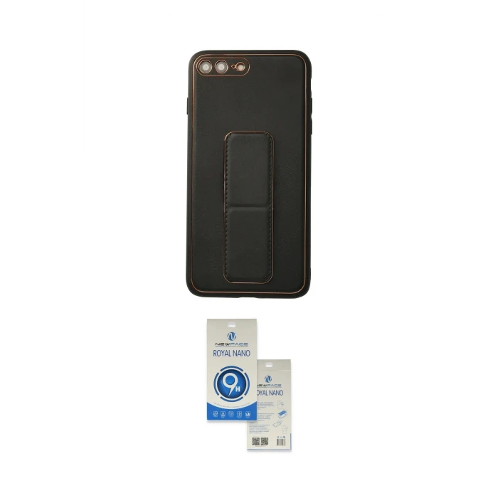 ieg™ iPhone 7 Plus Kılıf Akış Doku - Şeffaf Royal Nano Ekran Koruyucu