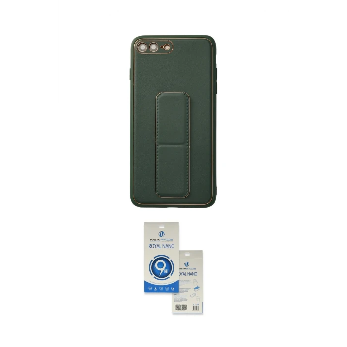 ieg™ iPhone 7 Plus Kılıf Akış Doku - Şeffaf Royal Nano Ekran Koruyucu