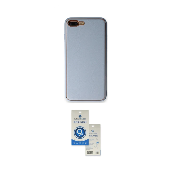 ieg™ iPhone 7 Plus Kılıf Yadigar Klasik - Şeffaf Royal Nano Ekran Koruyucu