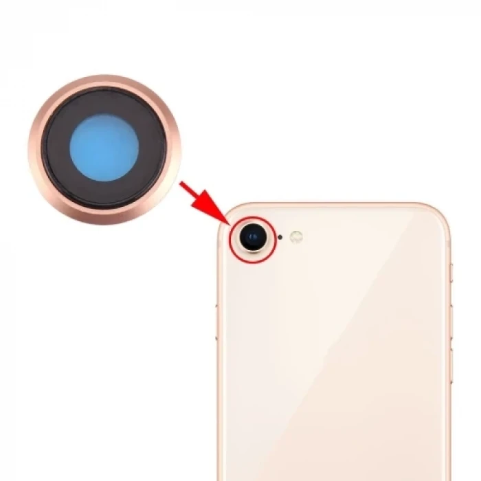 ieg™ İphone 8 Kamera Lens Kapak Full