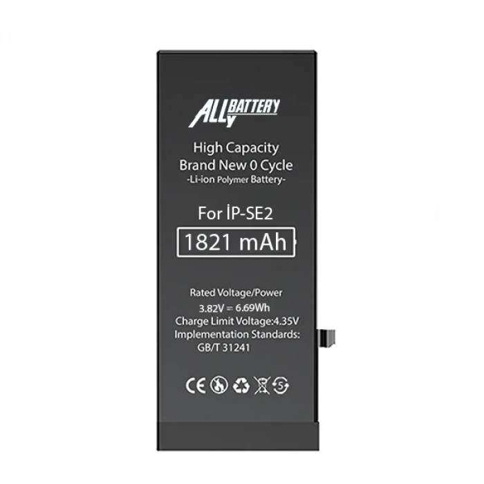 ieg™ İphone Se 2020 1821 Mah Yüksek Kapasiteli Pil Batarya