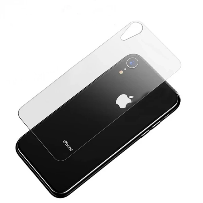 ieg™ İphone Xr 6.1 Arka Kırılmaz Tempered Cam  Koruyucu