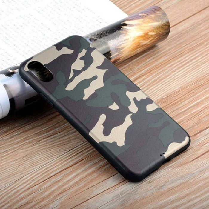 ieg™ İphone Xs Max 6.5 Kamuflaj Darbe Emici Silikon Kılıf