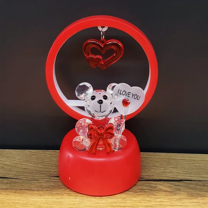ieg™ Işıklı Kırmızı I Love You Ayıcık