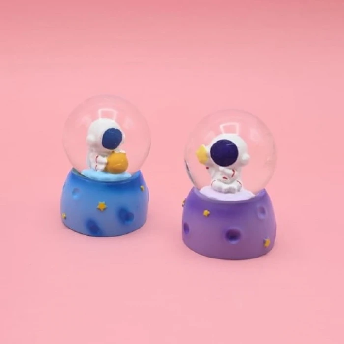 ieg™  Işıklı Mini Sevimli Astronot Kar Küresi