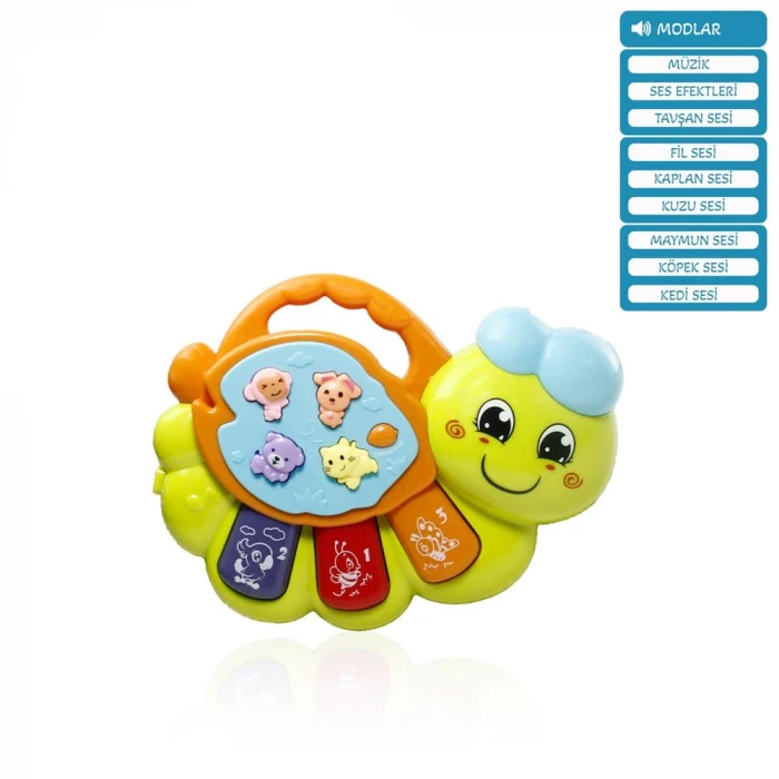 ieg™ IŞIKLI VE MÜZİKLİ SOLUCAN BEBEK -VRD