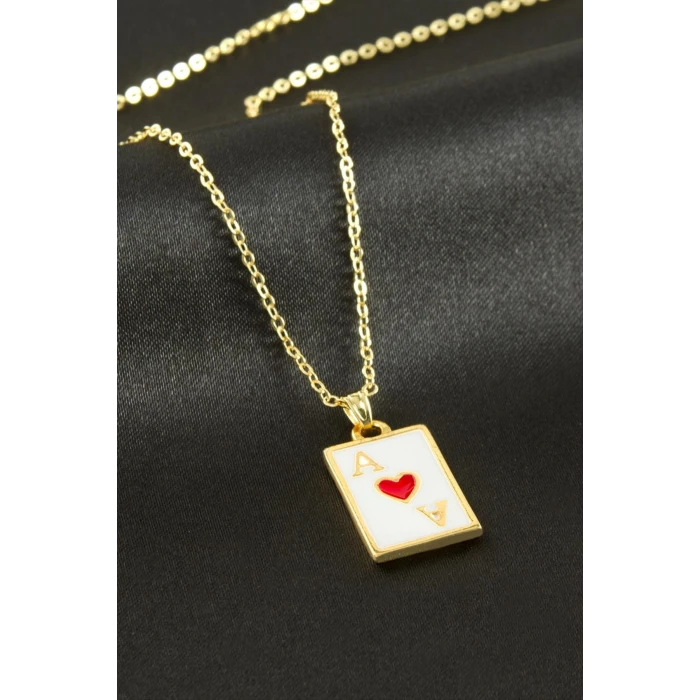 ieg™ İskambil Mineli Kolye