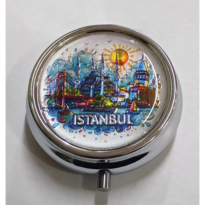 ieg™ İstanbul Temalı İlaç Kutusu - Model 2
