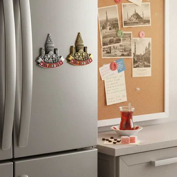ieg™ İstanbul Temalı Metal Magnet Model 1