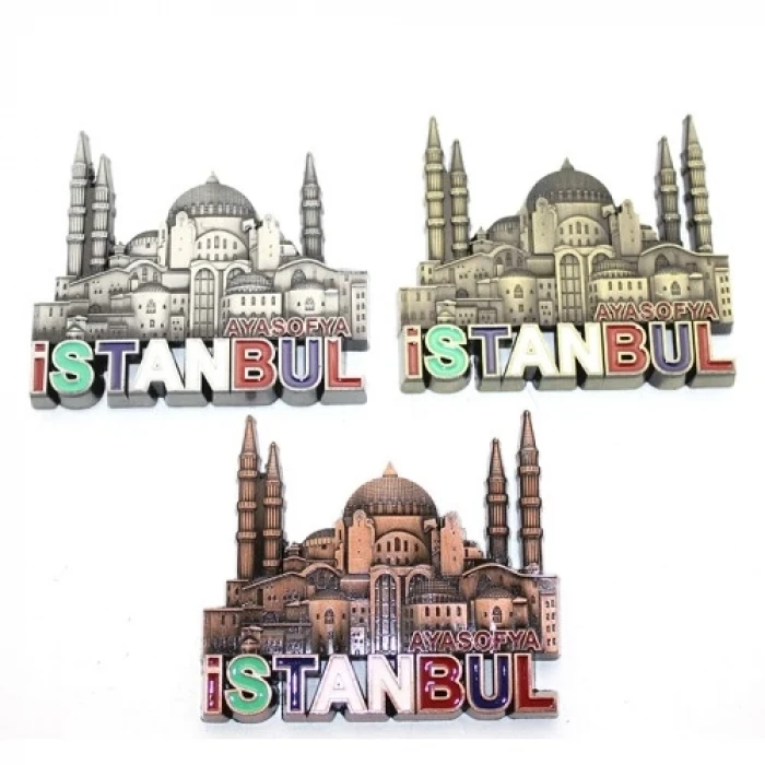 ieg™ İstanbul Temalı Metal Magnet Model 6