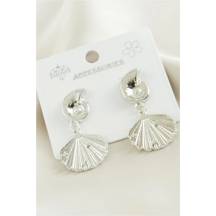 ieg™ İstiridye Metal Küpe