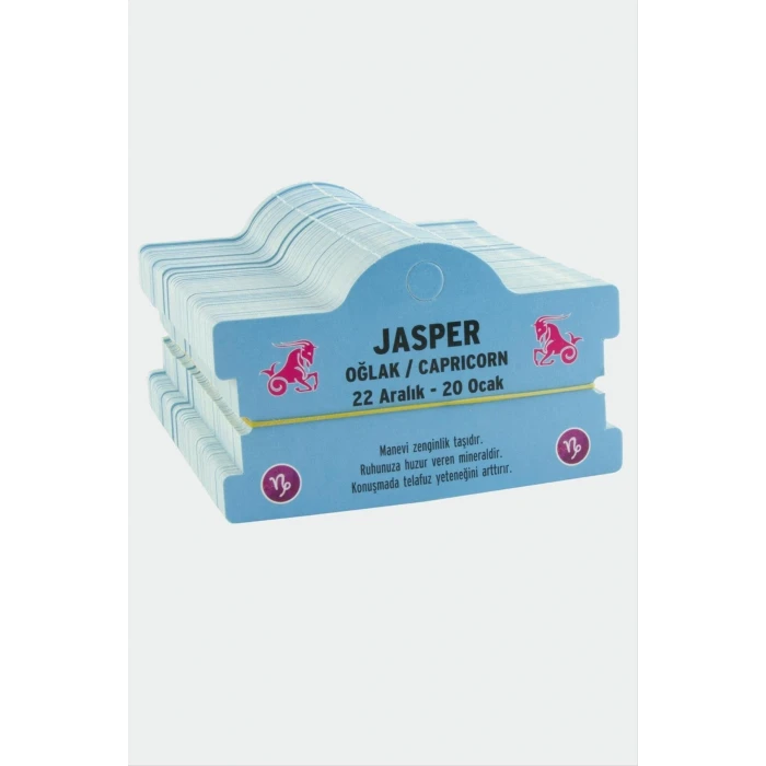 ieg™ Jasper & Oğlak Burç Bileklik Kartı